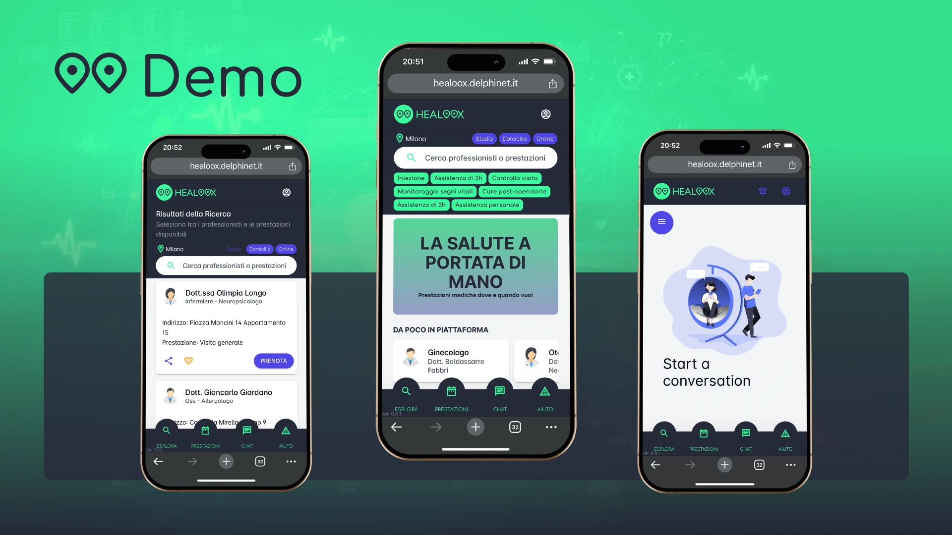 Healoox Demo